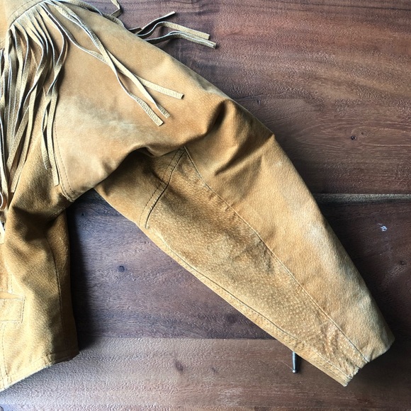 Winlit Genuine Leather Fringe Jacket  vintage - Picture 8 of 8